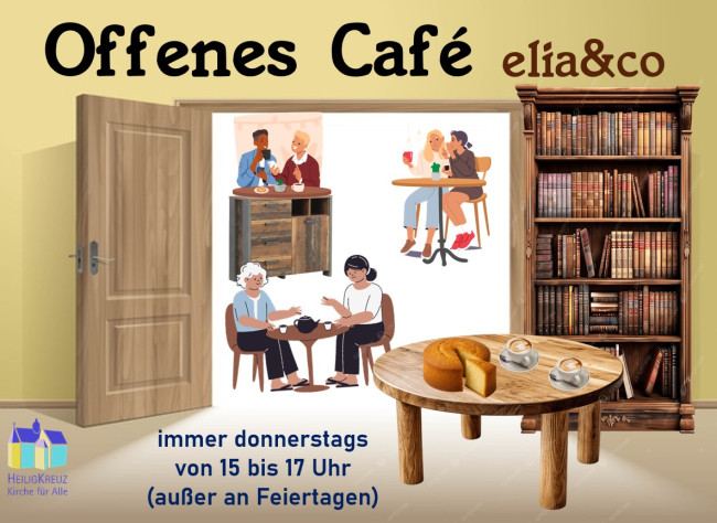 HK-Offenes Café mit Öffnungszeiten